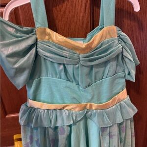 Disney Jasmine Aqua and Gold Dress